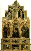 Piero della Francesca polyptych of saint anthony painting